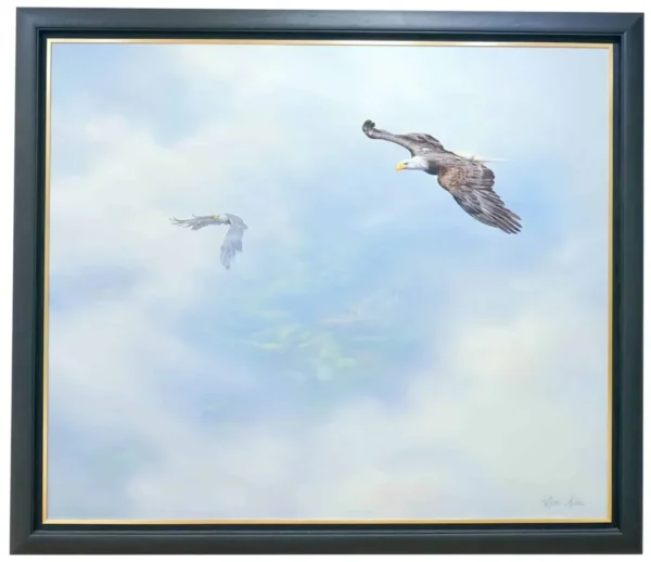 Eagles in Flight– 200 x 170 cm Art Gallery 2