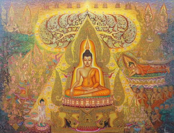 La Vita di Buddha – 240 x 180 cm Art Gallery