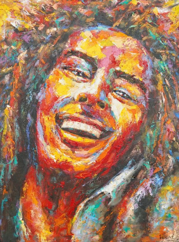 Pop Art di Bob Marley – 60 X 80 cm Art Gallery